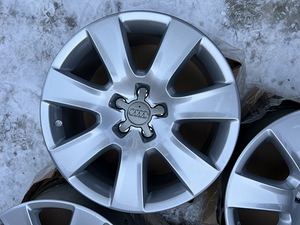 18" оригинальные диски Audi 5x112 (новые) (3 фото из 7)