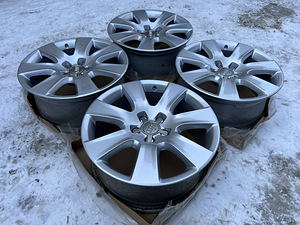18" оригинальные диски Audi 5x112 (новые) (5 фото из 7)
