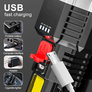 ФОНАРЬ ЗАРЯЖАЕМЫЙ USB (3 фото из 10)