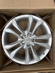 19" оригинальные диски Audi 5x112 (новые) (3 фото из 8)