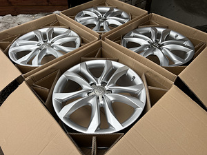 19" оригинальные диски Audi 5x112 (новые) (5 фото из 8)
