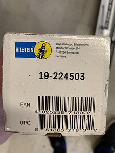 Амортизаторы Хонда bilstein 19-224503 (2 фото из 4)