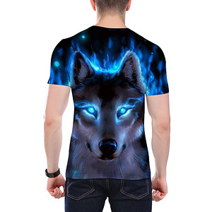 Uus meeste t-särk 3D printiga Hunt/ Wolf (s.L) (5 foto / 5)