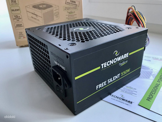 Uus Toiteplokk Tecnoware 550W / PSU 550 w