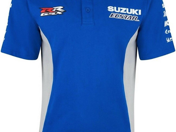 Рубашка поло suzuki Ecstar Team Bike MotoGP Superbike CA