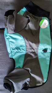 Kombinesoon koertele piparmünt, 35 cm, waterproof (3 foto / 3)