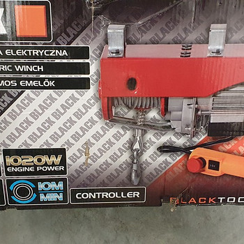 Elektritali 250/500kg.Uus.