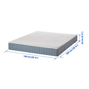 Pocket sprung mattress, 140x200 cm (1 foto / 1)