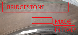 Suverehv 235/55R18 Bridgestone (4 foto / 10)