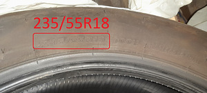 Suverehv 235/55R18 Bridgestone (8 foto / 10)