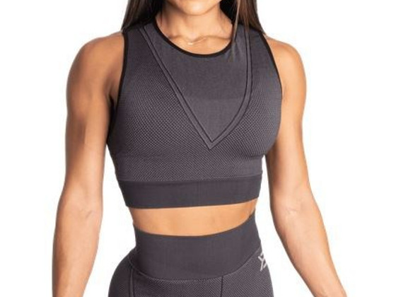 Uus, Roxy Seamless Leggings+Top, Black/Grey