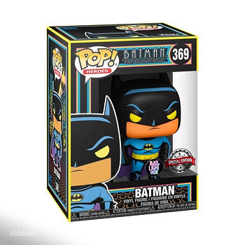 Funko Pop! Animated Series Batman Black Light 369 Glows SPED