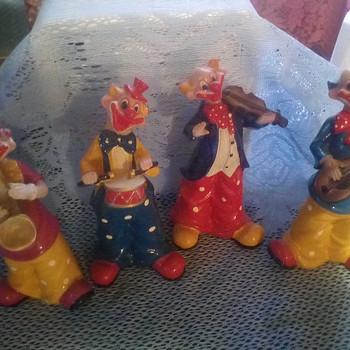 Pardipoegade orkestri figuurid 4 tk