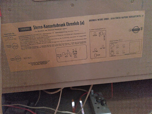 Концертная радиола GRUNDIG винтажная (6 фото из 6)