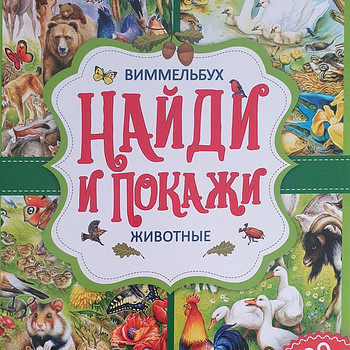 Найди и покажи, виммельбух, детские книги
