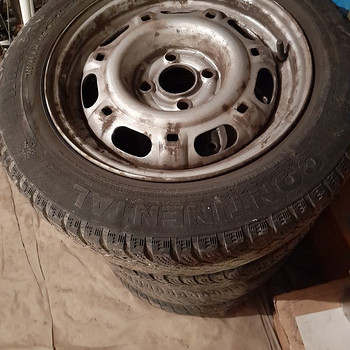 Opeli veljed 14" 4× 100 koos kummid