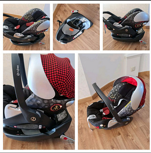 Автокресло Cybex 0-13kg + база с isofix для него (1 фото из 1)