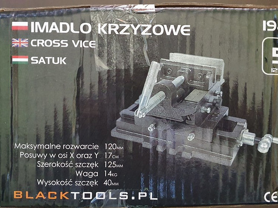 Тиски координатные 125мм(5").