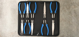 Pikkade tangide komplekt 280mm 5tk (1 foto / 2)