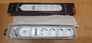 Кабель удлинитель 2м+4 USB. (1 фото из 2)