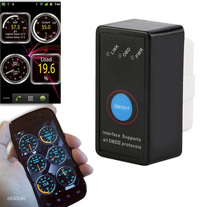 ELM327 V2.1 Bluetooth OBD2 Диагностика CAN-шины (1 фото из 3)