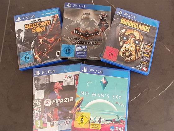 Диски на ps4