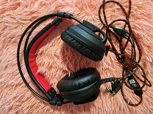 MAXTER Stereo Gaming Headset, black (1 foto / 2)