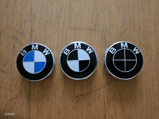 Колпаки колес BMW, 68мм, 4 шт.