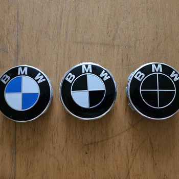 Колпаки колес BMW, 68мм, 4 шт.
