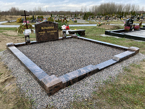 Hauakivid ja hauapiirded (graniit, betoon, paekivi) (1 foto / 10)