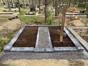 Hauakivid ja hauapiirded (graniit, betoon, paekivi) (4 foto / 10)