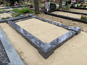 Hauakivid ja hauapiirded (graniit, betoon, paekivi) (5 foto / 10)