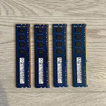 Оперативная память 32GB (4 по 8GB) 1600Mhz