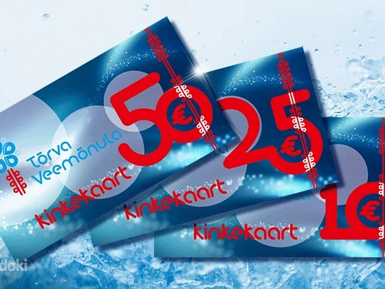 TÕRVA VEEMÕNULA KINKEKAART