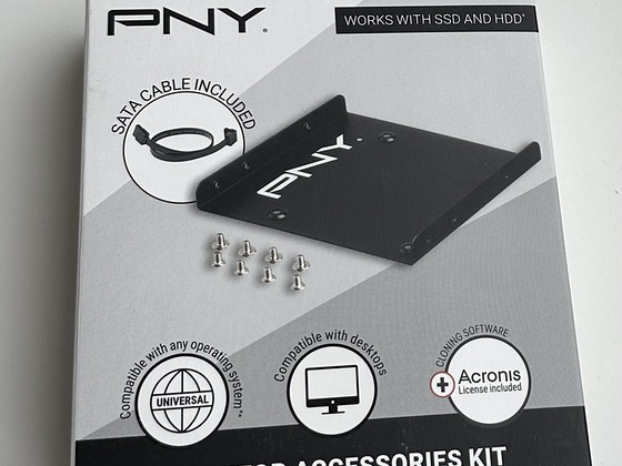 PNY Montage Adapter for SSDs and HDDs 3,5inch to 2,5inch