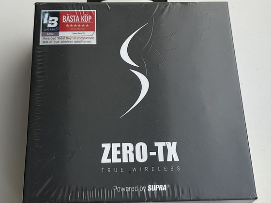 Supra ZERO-TX TRue Wireless Black
