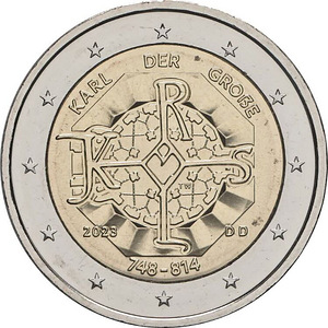 2 евро Германия 2023 UNC (1 фото из 1)