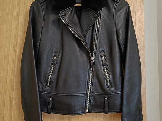 Massimo Dutti кожаная куртка