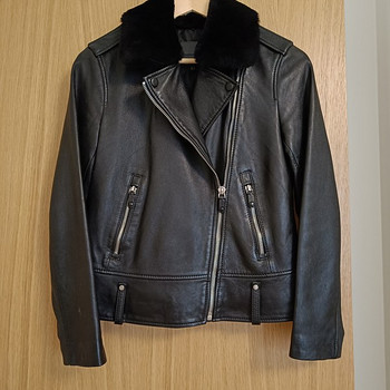 Massimo Dutti uueväärne nahktagi