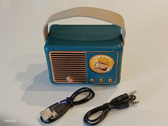 Retro bluetooth колонка