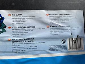Plaadilõikur Vagner SDH MT524W-3, 600 mm (2 foto / 2)