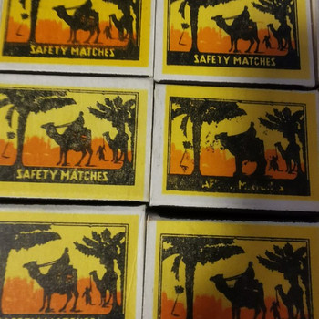 Matches Safety Matches Camel 1960s