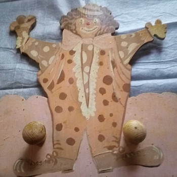 Винтаж дерево вешалка