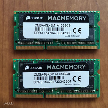 DDR Memory for Mac (Corsair, Samsung, Elpida)