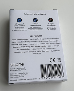 SAPHE DRIVE MINI SPEED CAMERA DETECTOR (2 фото из 4)