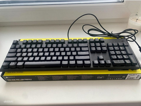 Продам Corsair K60 RGB Pro Cherry MX Low Profile Speed (НОВЫЙ)