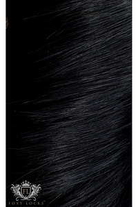 Clip in Ponytail / Luxury / Jet Black UUED (3 foto / 3)