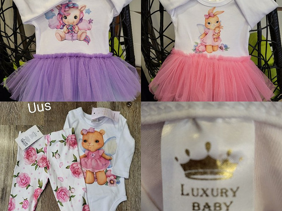 Luxury Baby, красивые платья + комплект (новый), S.68