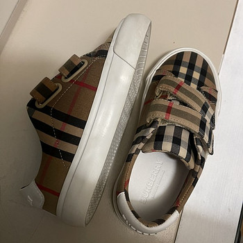 Оригинальные детские кроссовки BURBERRY
