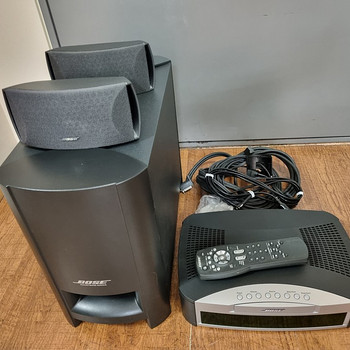 Bose 3-2-1 System Home DVD.